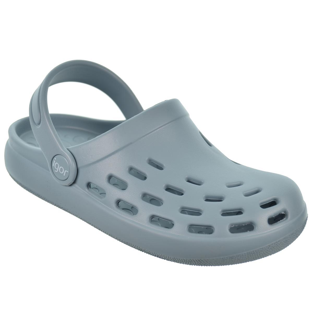 Igor Sport  Zueco de goma transpirable con tira giratoria y suela antideslizante. Para playa o piscina.