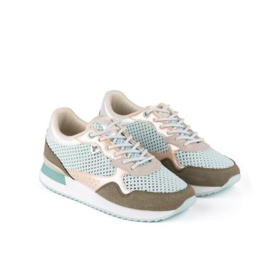 Yumas Fiorenza Sneaker Cordones Confort Latex Mujer