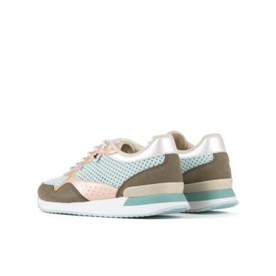 Yumas Fiorenza Sneaker Cordones Confort Latex Mujer