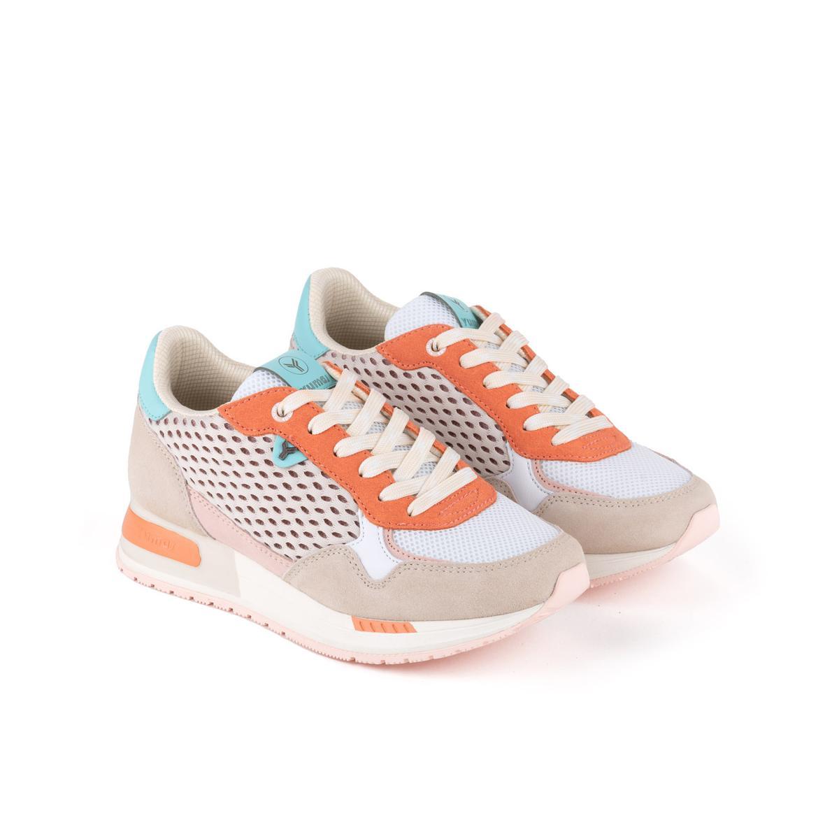 Yumas Donia Sneaker Cordones Acolchado Transpirable Mujer