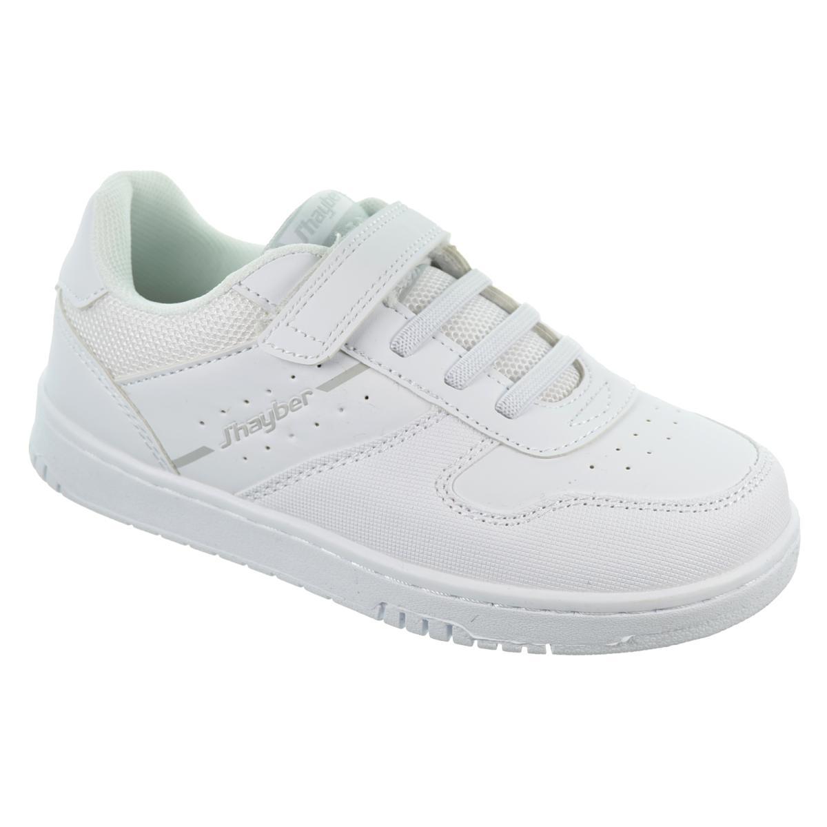 J´hayber Covil Deportivo Colegial Unisex Cordones y Velcro Niño y Niña
