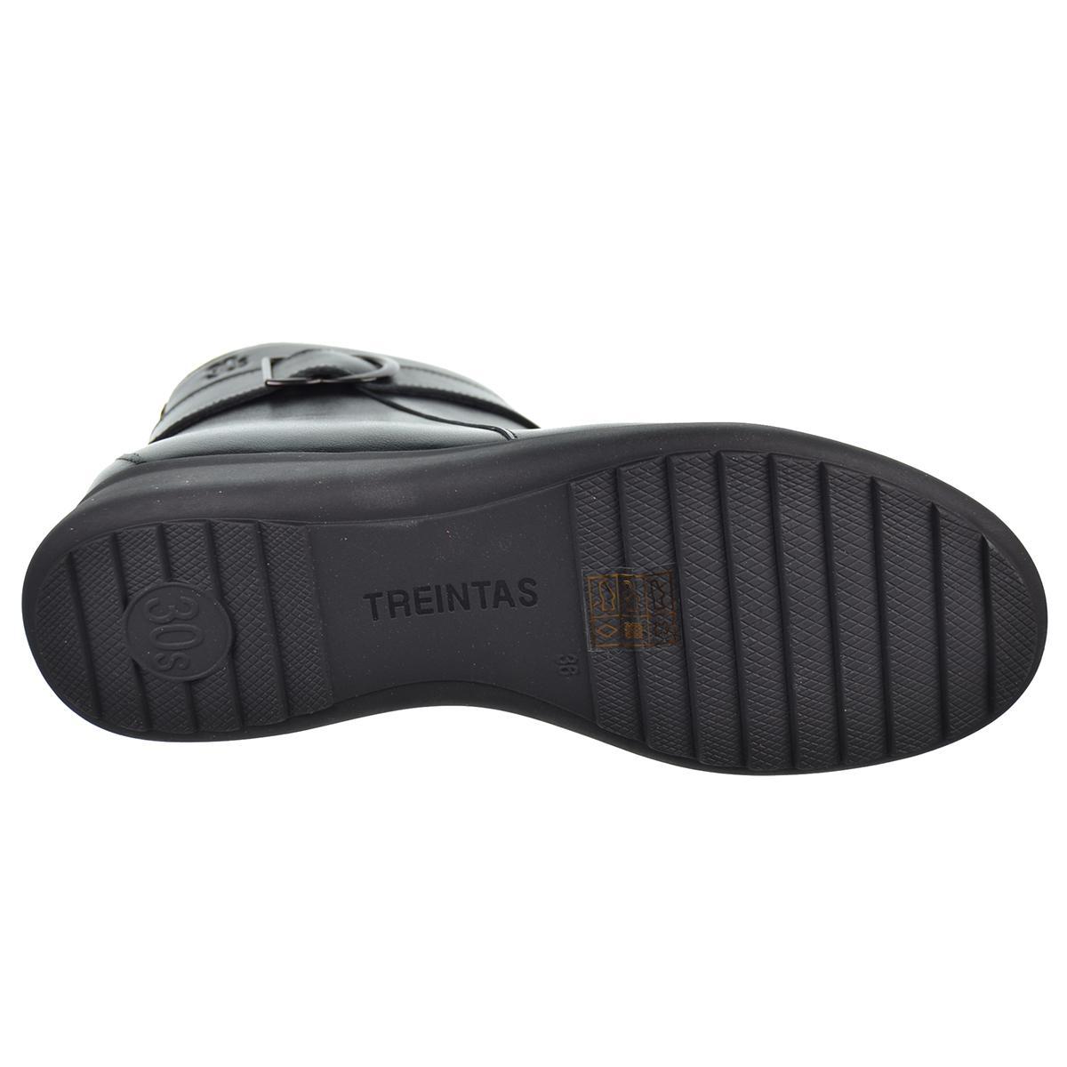 30S Treintas 4203 Botín Piel Cremallera Mujer Pies Delicados