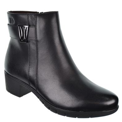 30S Treintas 4207 Botín Piel Cremallera Mujer Pies Delicados