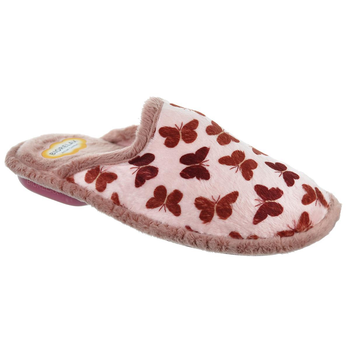 Biorelax  4514 Zapatilla Casa Textil Mujer Pies Delicados