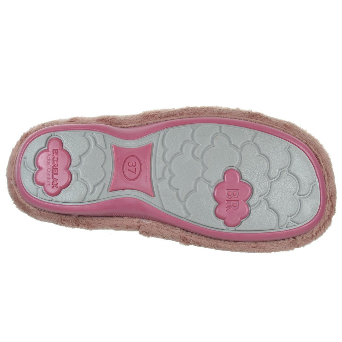Biorelax  4514 Zapatilla Casa Textil Mujer Pies Delicados