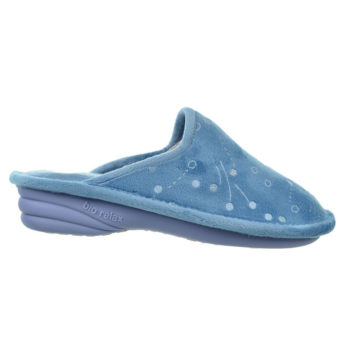 Biorelax 1854 Zapatilla Casa Textil Confort Mujer