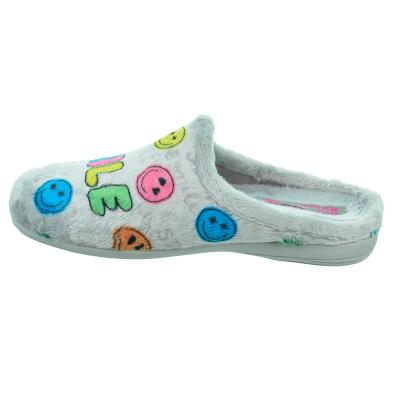 Biorelax 13383 Zapatilla Casa Textil Confort Mujer