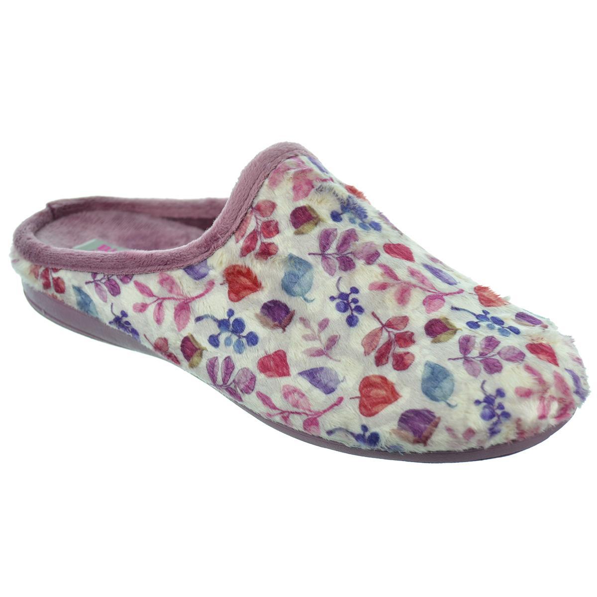 Biorelax 13037 Zapatilla Casa Textil Confort Mujer