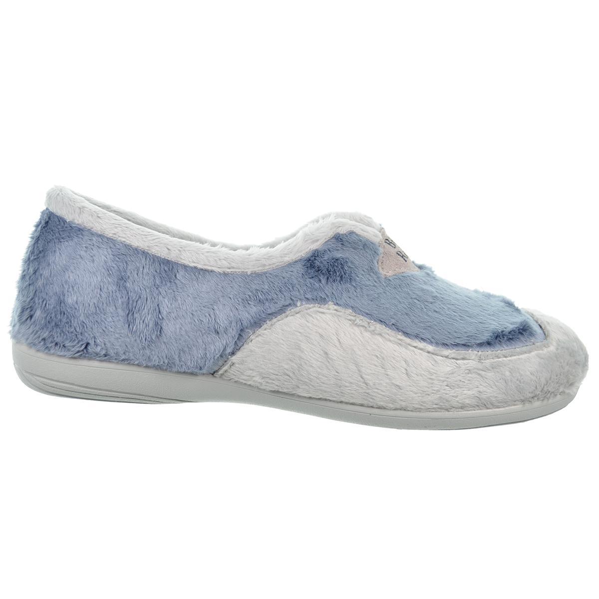 Biorelax 13128 Zapatilla Casa Confort Textil Mujer