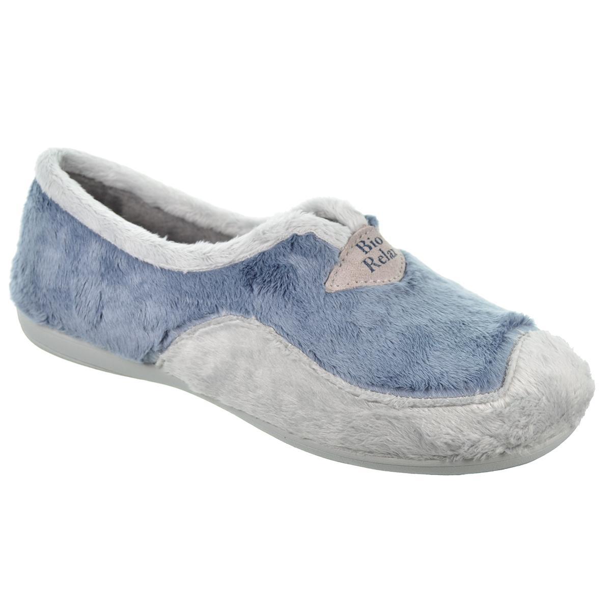 Biorelax 13128 Zapatilla Casa Confort Textil Mujer