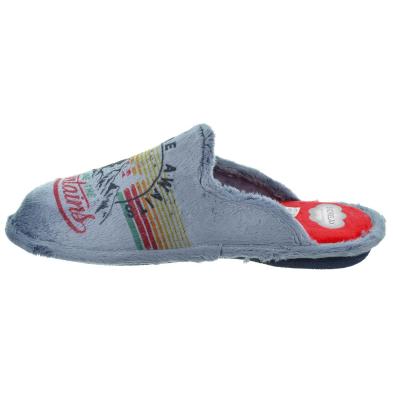 Biorelax 1525 Zapatilla Casa Textil Hombre Pies Delicados