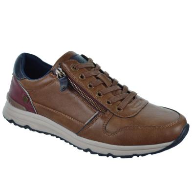 Refresh 172223 Zapato Casual vegano con cremallera, suela ligera antideslizante y plantilla extraíble.