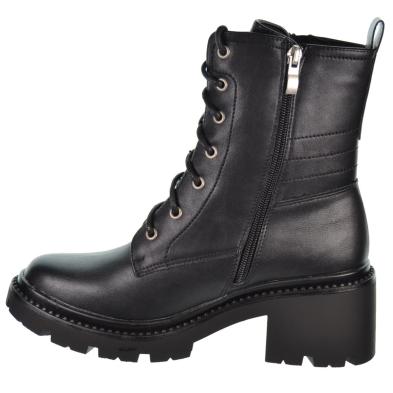 Isteria 24277 Botín Sintético Cremallera Cordones Mujer