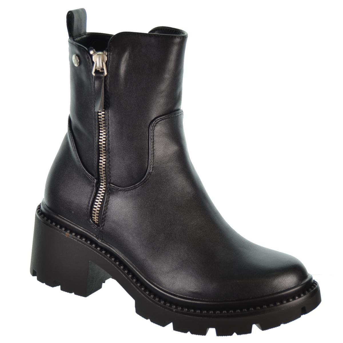 Isteria 24276 Botín Sintético Acolchado Cremallera Mujer