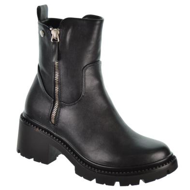 Isteria 24276 Botín Sintético Acolchado Cremallera Mujer