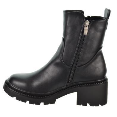 Isteria 24276 Botín Sintético Acolchado Cremallera Mujer