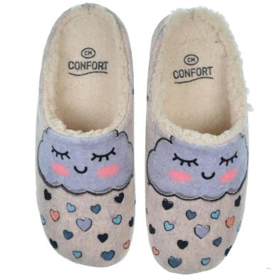 Cmconfort 40393 Zapatilla Casa Textil Borreguillo Mujer Cmconfort 40393 Zapatilla Casa Textil Borreguillo Mujer