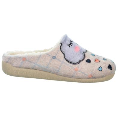 Cmconfort 40393 Zapatilla Casa Textil Borreguillo Mujer Cmconfort 40393 Zapatilla Casa Textil Borreguillo Mujer