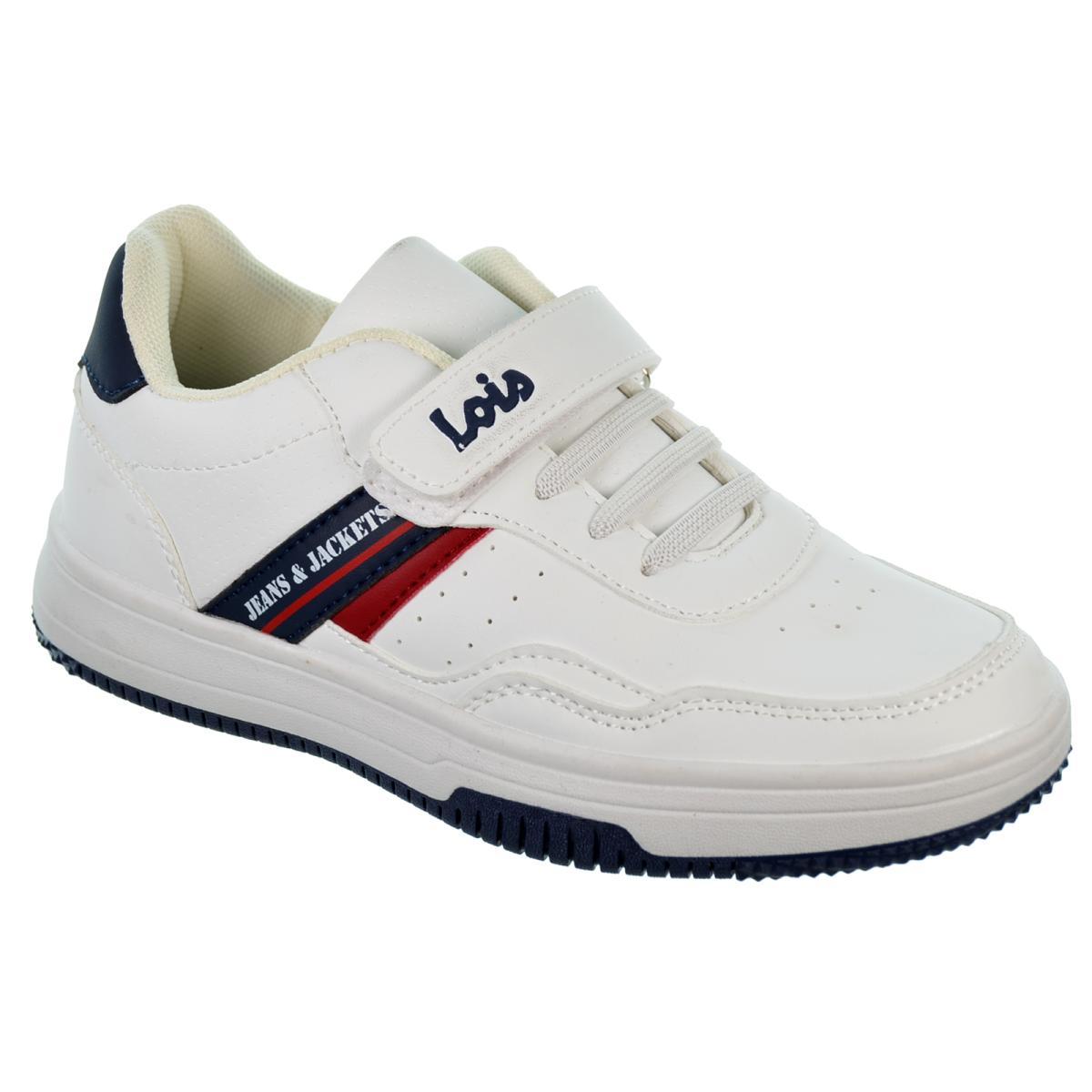 Lois 63243 Sneaker Sintético Acolchado Velcro Cordones Niño