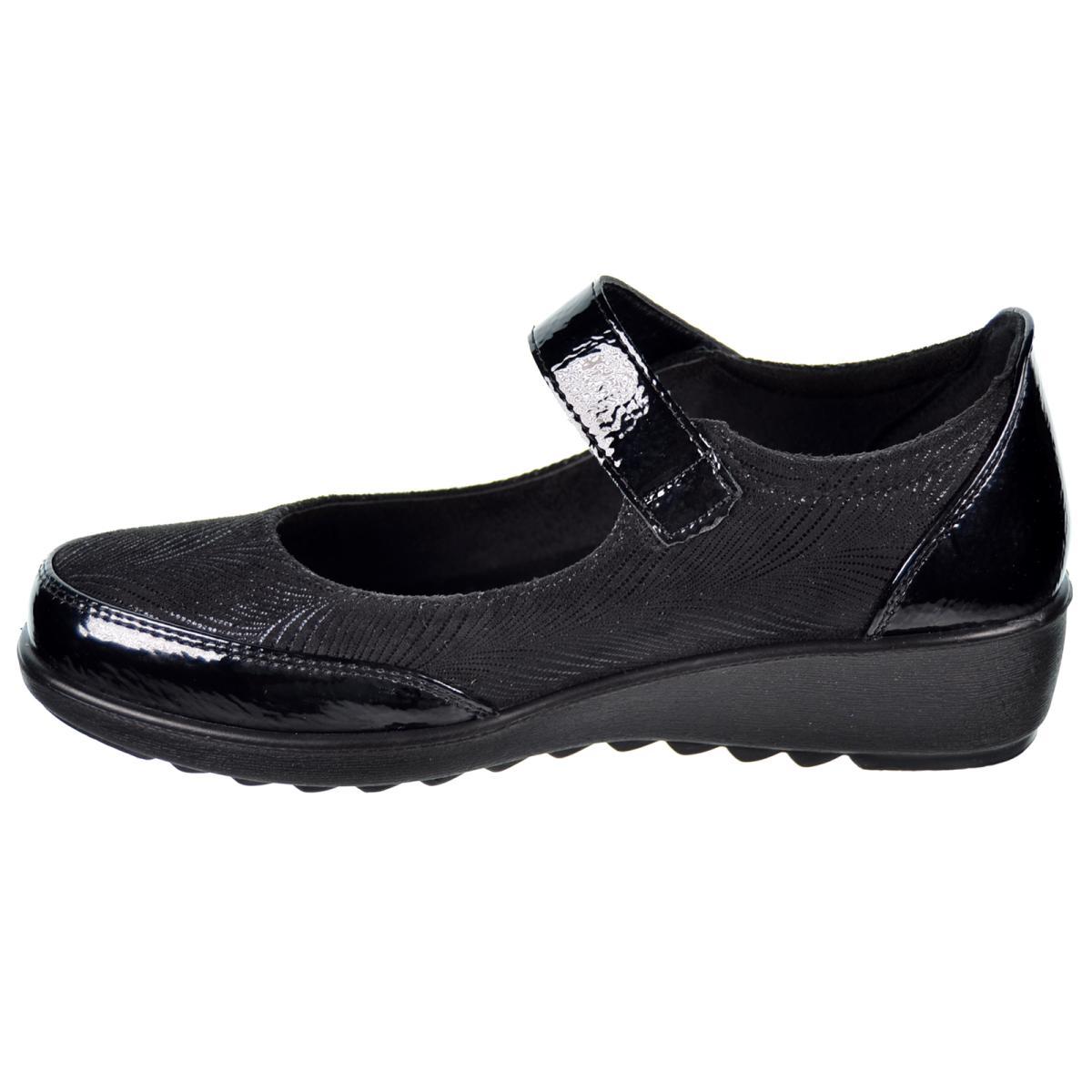 Amarpies 27024 Zapato Charol Mercedita Confort Mujer