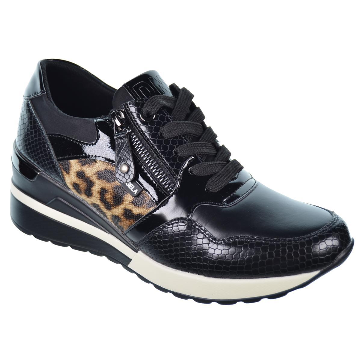 D´Angela 27510 Zapato Sneaker Acolchado Cordones Mujer