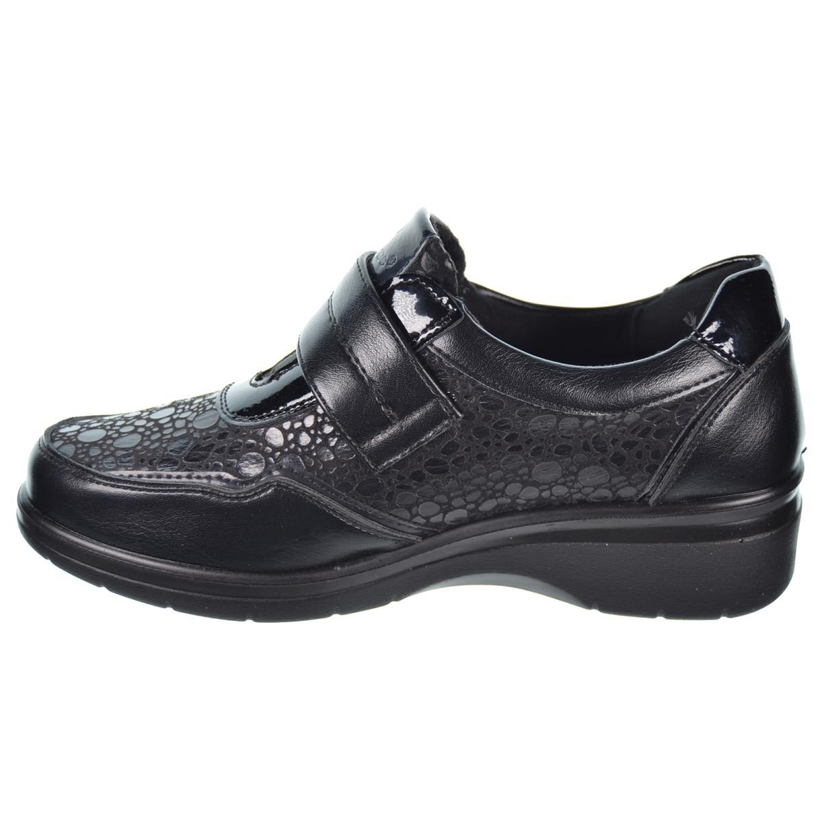 Amarpies 27073 Zapato Confort Sintético Textil Cuña Mujer