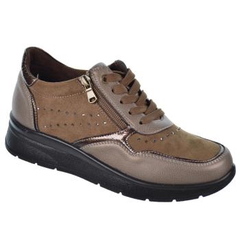 Amarpies 27022 Zapato Confort Sintético y Textil Cuña Mujer 2