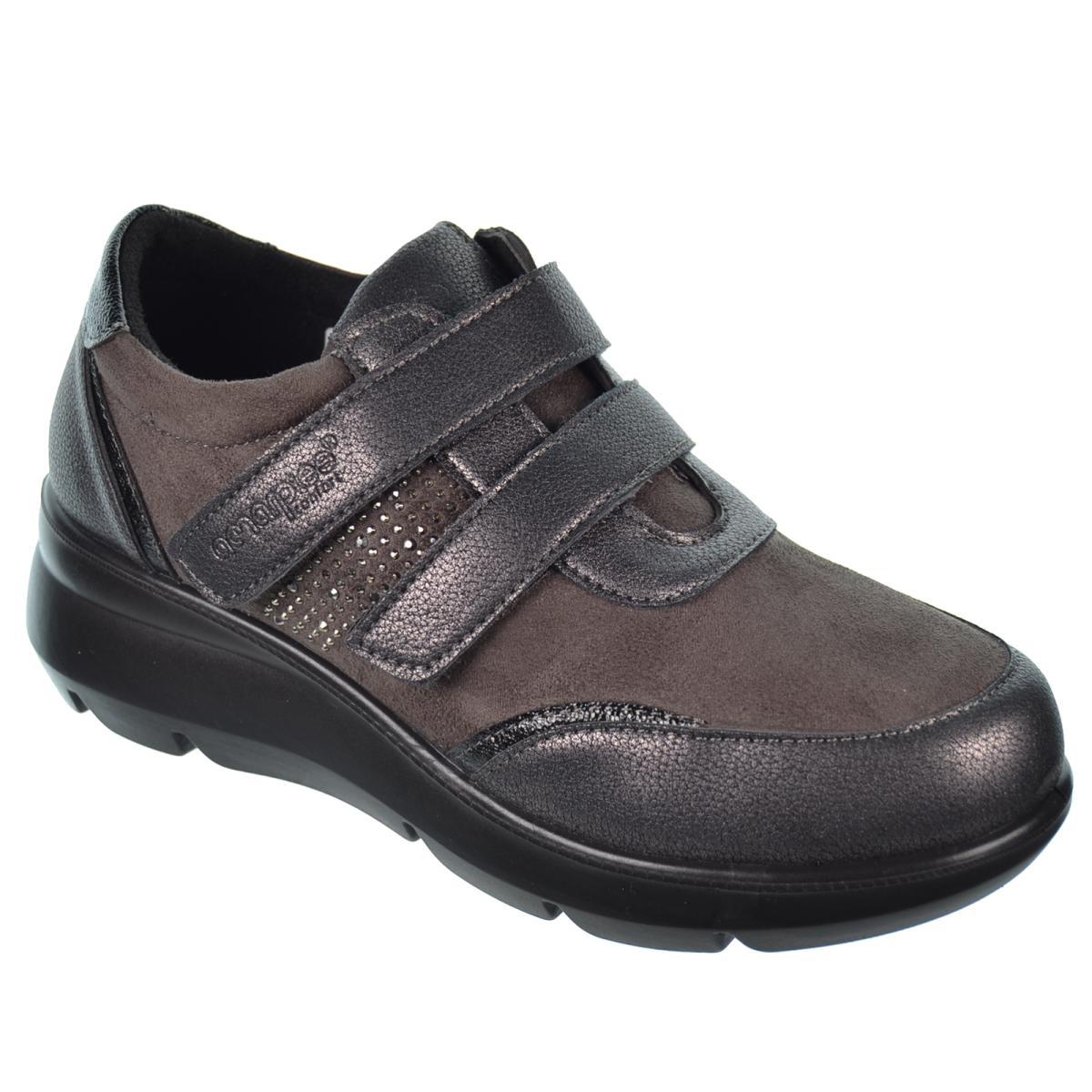 Amarpies 27031 Zapato Confort SIntético y Textil Mujer