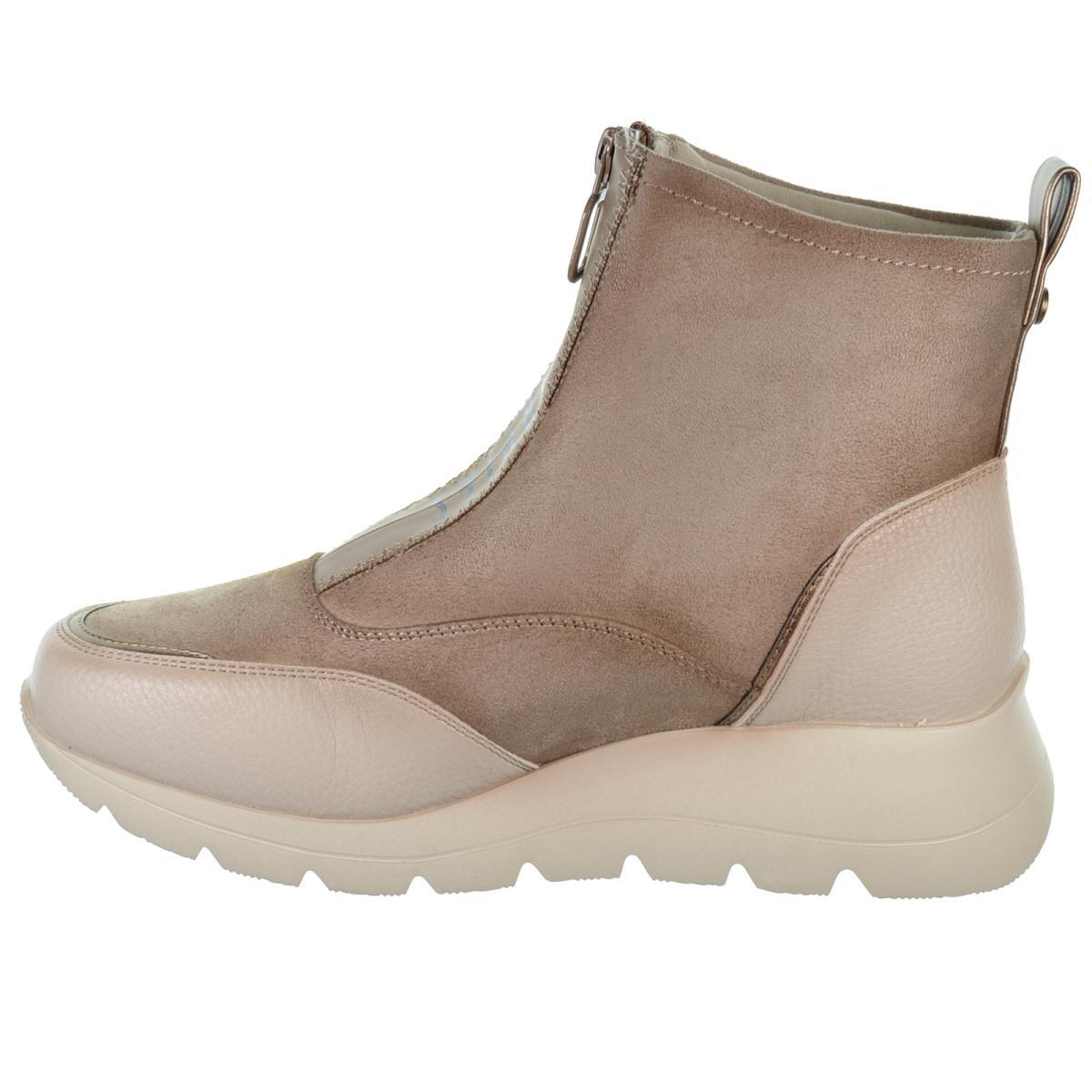 Amarpies 27098 Botín Confort Sintético Textil Cuña Mujer