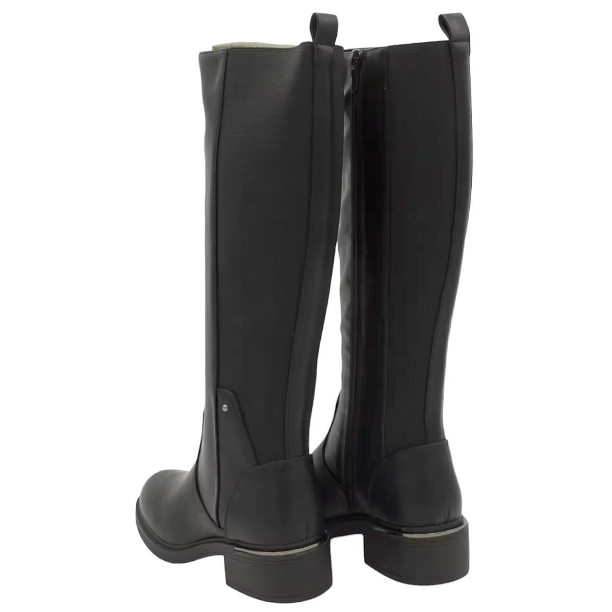 Amarpies 25573 Bota Sintética Forro Textil Tacon Mujer