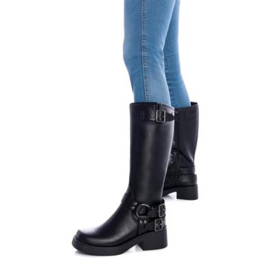 Refresh 172122 Bota Vegana Forro Textil Tacón Mujer