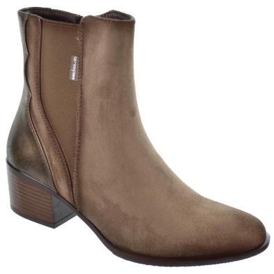 Amarpies 27254 Botín Antelina Acolchado Tacón Ancho Mujer