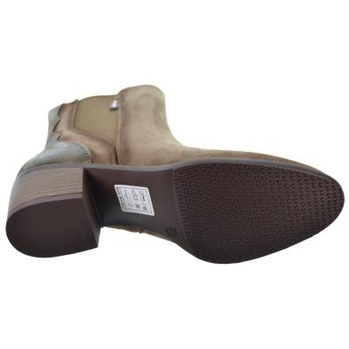 Amarpies 27254 Botín Antelina Acolchado Tacón Ancho Mujer