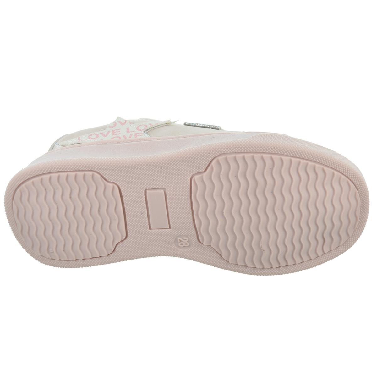 Crecendo 2614 Sneaker Sintético Acolchado Niña cordones cremallera