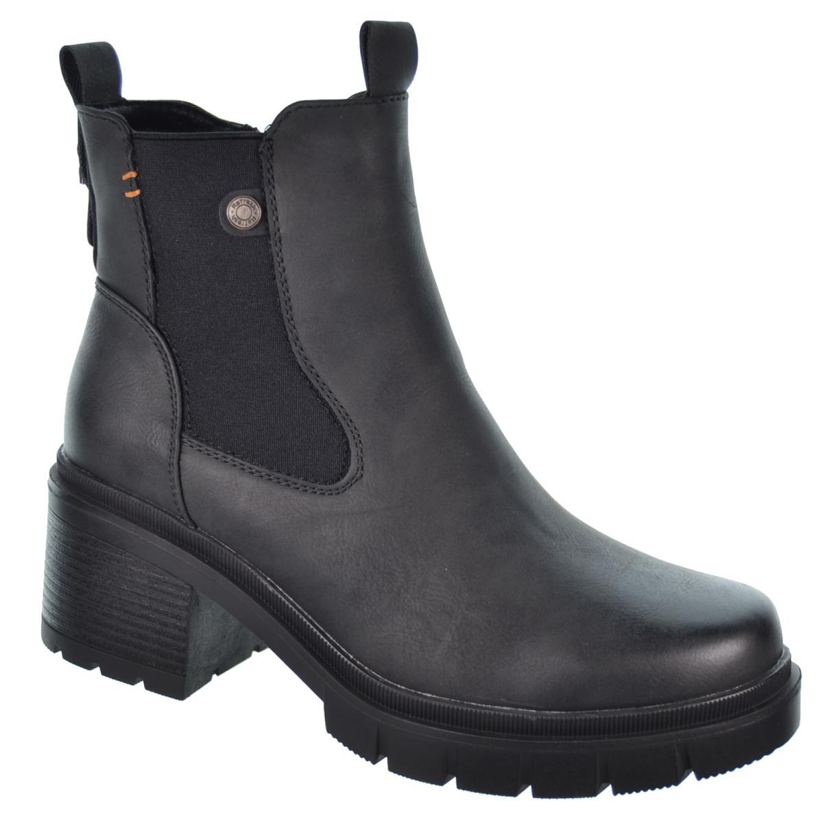 Refresh 172267 Botín Vegano Acolchado Tacon Plataforma Mujer