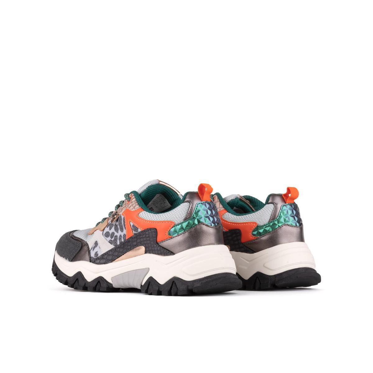 Yumas Adele Sneaker Serraje y Textil Confort Suela Goma Mujer