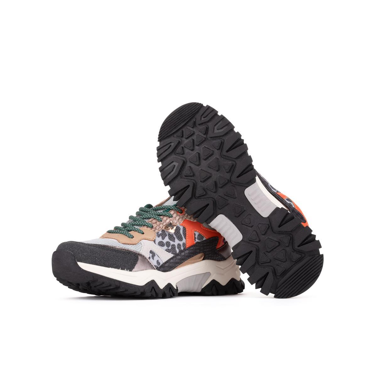 Yumas Adele Sneaker Serraje y Textil Confort Suela Goma Mujer