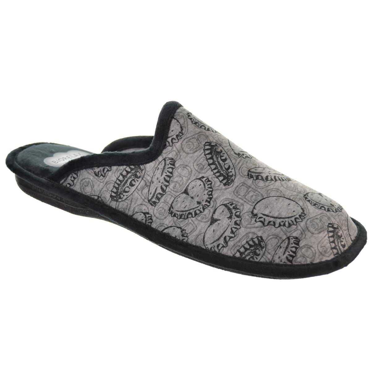 Biorelax 1500 Zapatilla Casa Textil Hombre Pies Delicados