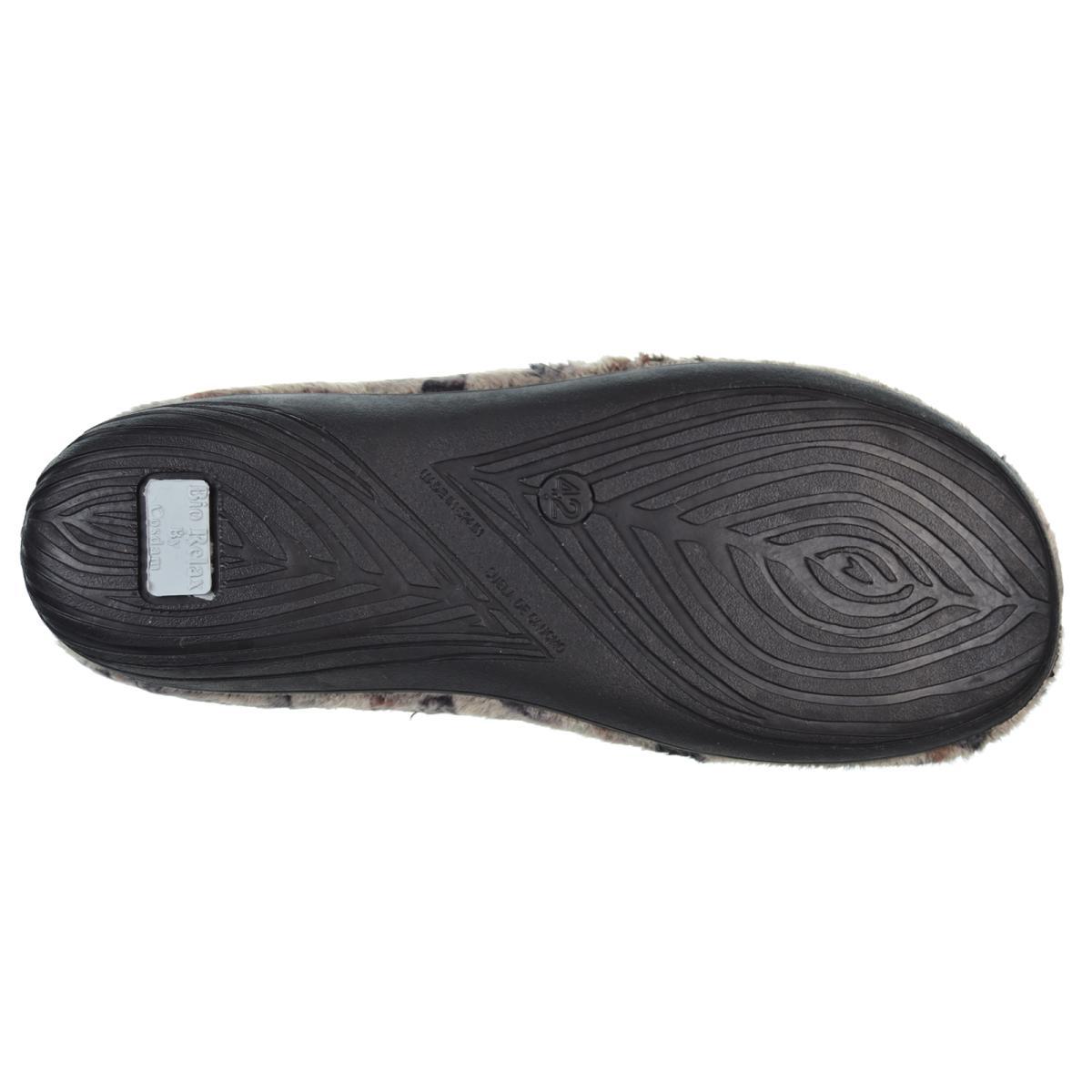 Biorelax 13661 Zapatilla Casa Acolchada Textil Hombre