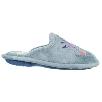 Biorelax 4586 Zapatilla Casa Textil Pies Delicados Mujer 2