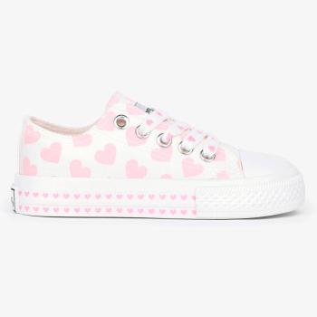 28393 Conguitos Zapatilla Zapatilla de lona con estampado de corazones que cambian de color con luz solar. Forro  textil y cierr 2