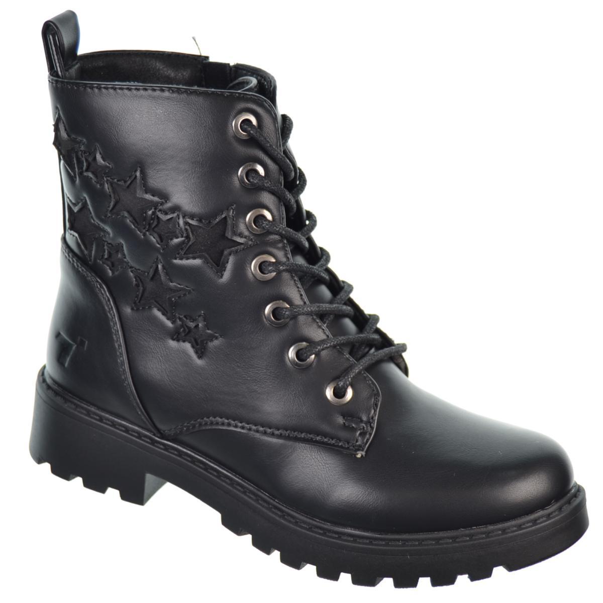 Crecendo 2628 Botín Sintético Antideslizante Niña Cremallera