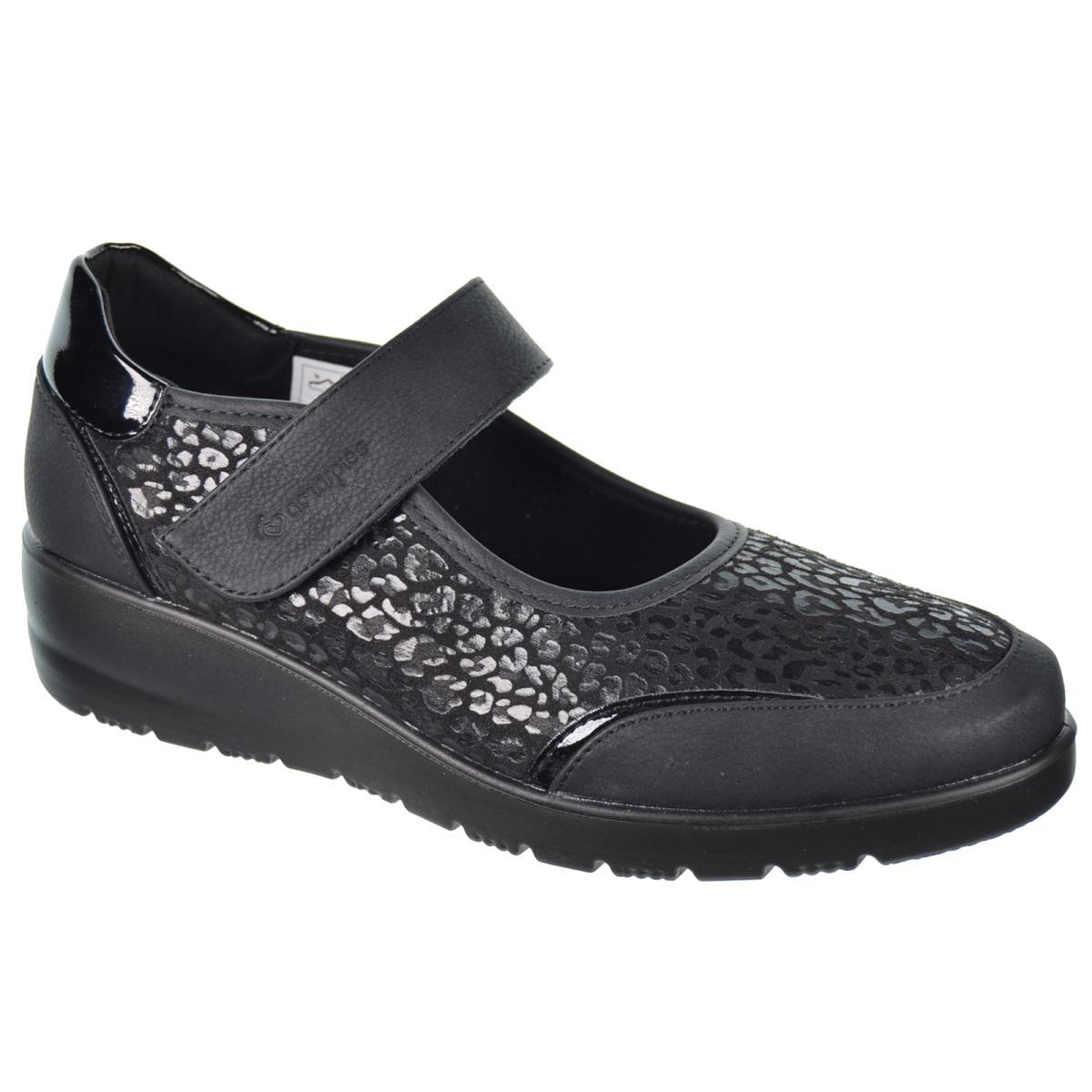 Amarpies 27005 Zapato Mercedita Confort Velcro Mujer