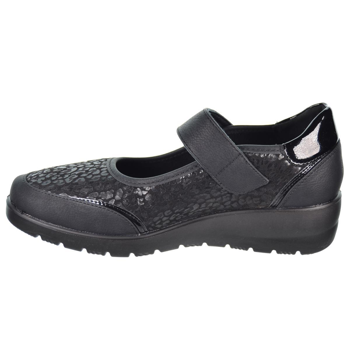 Amarpies 27005 Zapato Mercedita Confort Velcro Mujer