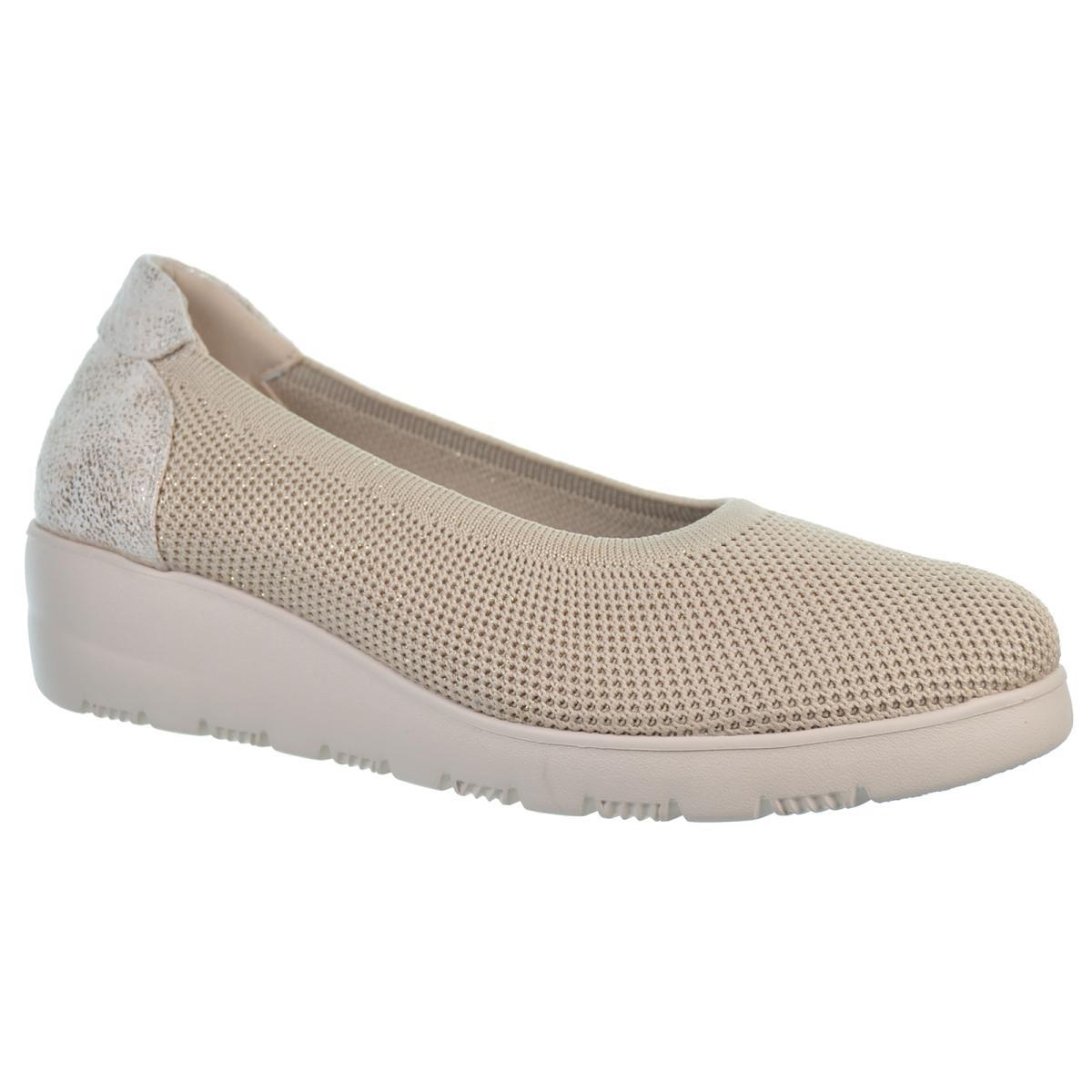 30s Treintas 4352 Zapato Confort Textil Suela Cuña Mujer