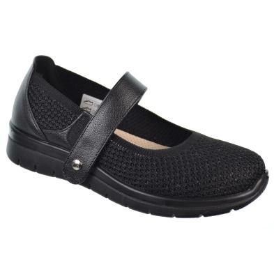 Amarpies 28398 Zapato Confort Sintético Velcro Cuña Mujer