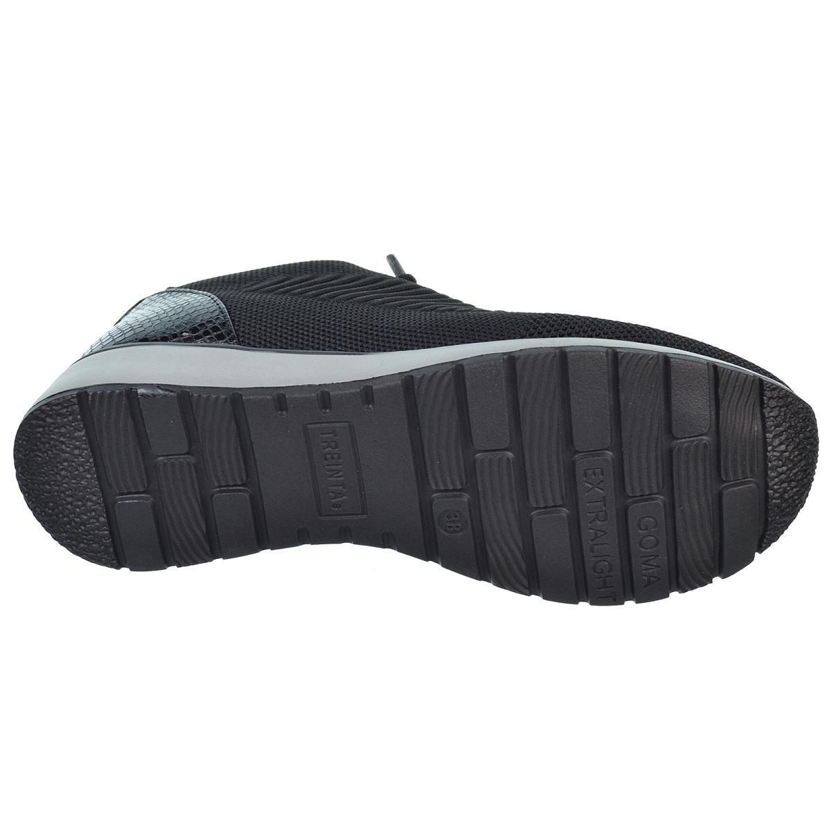 30s Treintas 4354 Zapato Confort Textil y Sintético Cordones Mujer