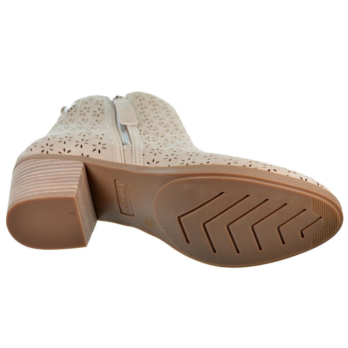 Refresh 172784 Botín Acolchado Imitación Piel Cremallera Mujer Refresh 172784 Botín Acolchado Imitación Piel Cremallera Mujer