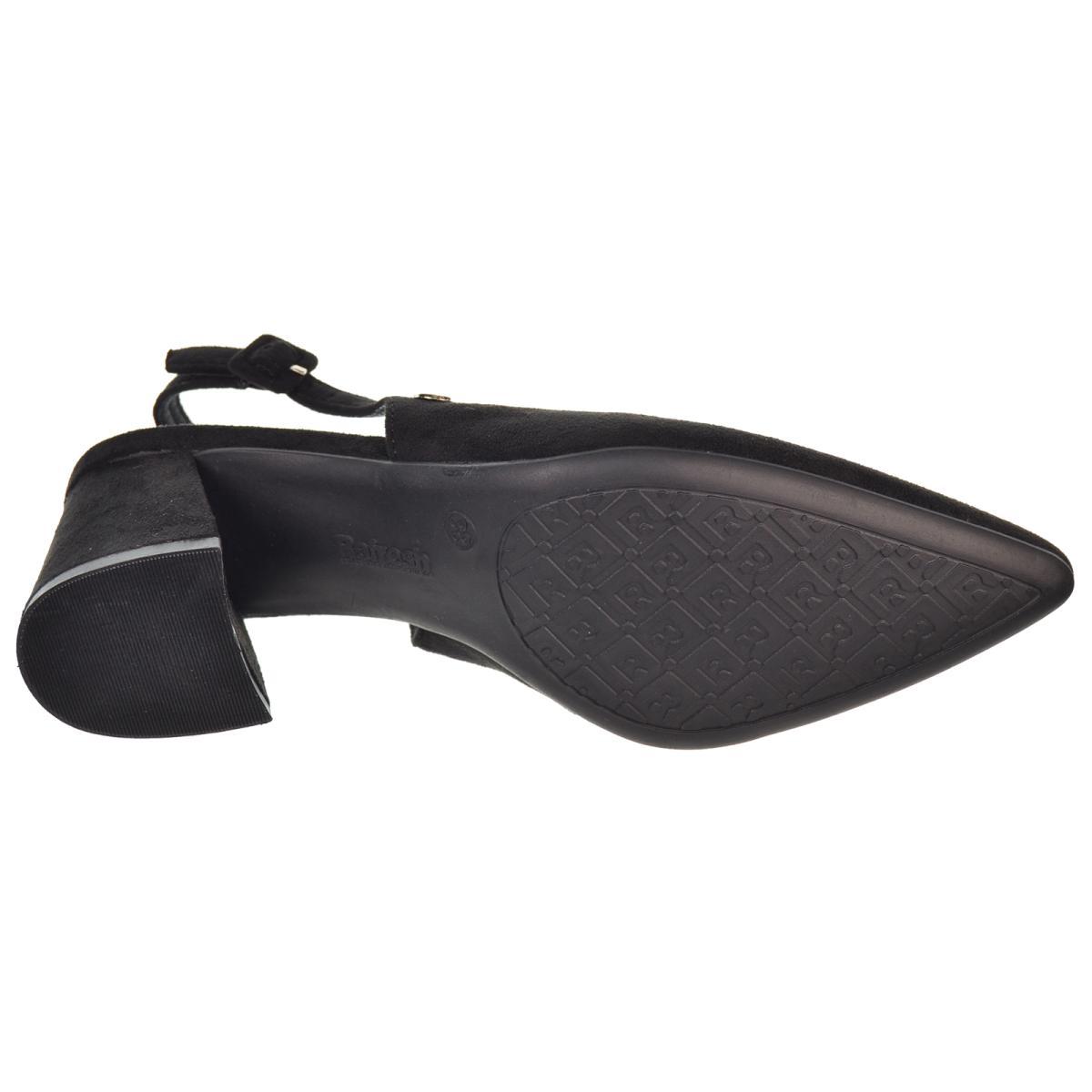 Refresh 171833 Zapato antelina Hebilla Tacón Ancho Mujer