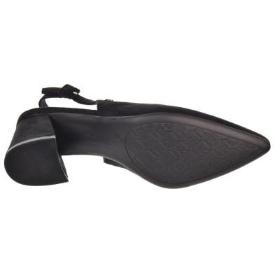 Refresh 171833 Zapato antelina Hebilla Tacón Ancho Mujer